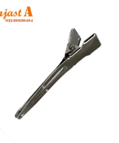 گیره تقسیم مو مدل فلزی کوچک بسته 12 عددی(گیره کلاغی)