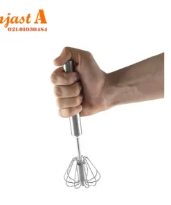 همزن دستی استیل مدل فشاری