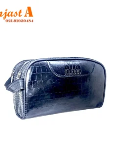 کیف دو زیپ لاکچری سان گلدن