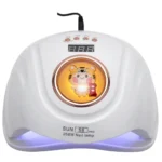 دستگاه لاک خشککن سان مدل S8 Pro با نمایشگر دیجیتال و طراحی سفید– نمای جلو