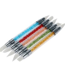 قلم طراحی ناخن سیلیکونی مجموعه 5 عددی,خرید قلم طراحی ناخن سیلیکونی مجموعه 5 عددی - قلم طراحی ناخن سیلیکونی مجموعه 5 عددی